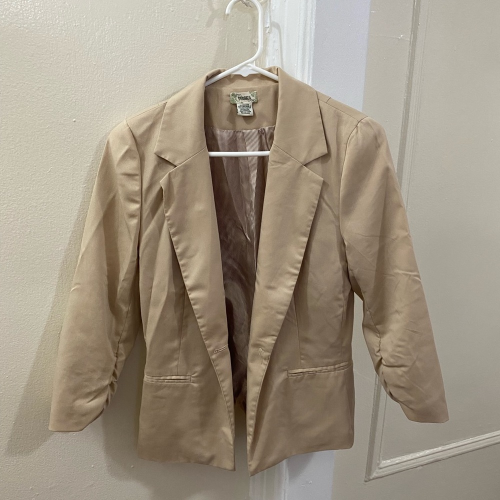 Beige Blazer